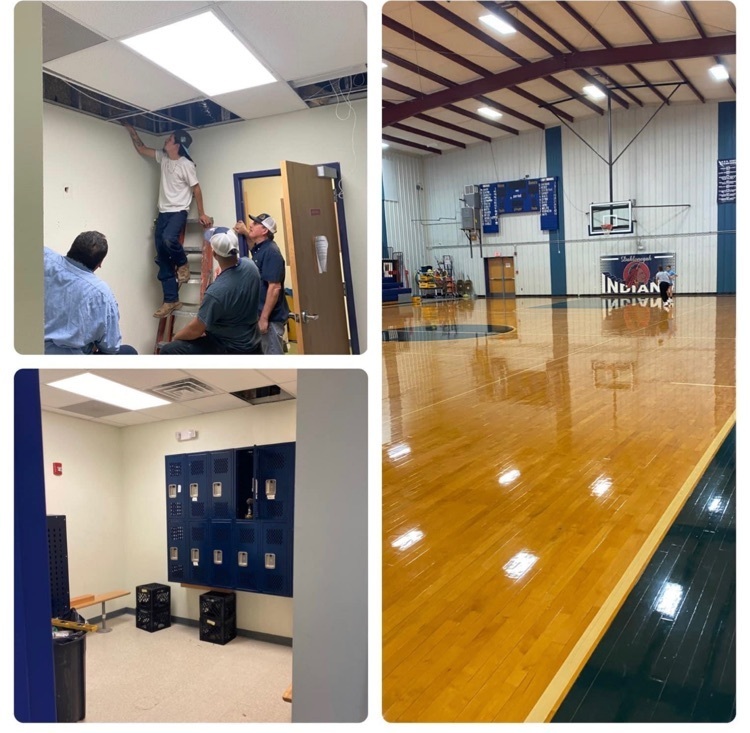 Great things are happening at Dahlonegah. We are currently in the remodel process to expand locker rooms for our athletes and a new, updated gym floor will be installed this coming summer!